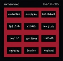 BEST OF ROMEO VOID LIVE '81-'85
